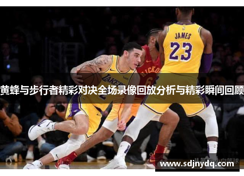 黄蜂与步行者精彩对决全场录像回放分析与精彩瞬间回顾